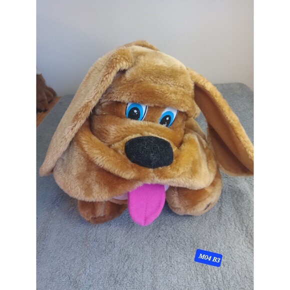 A&A Bean Plush Paramount Kings Island  Flopsie Brown Tan Hound Dog 25" inc - Picture 1 of 5